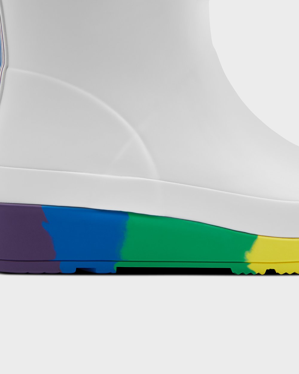 Botas Play Hunter Feminina Branco - Original Pride Flatform Rain - 27VTFLOGM